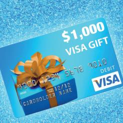$1,000 Visa Cash Card